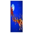 thumbnail image 2 of LSLJS Christmas Wall Stickers, Door Sticker Christmas Snowman 3D Sticker Door Sticker Removable, Christmas Decorations, 2 of 5