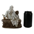 thumbnail image 6 of Ebros Santa Muerte Piadosa La Pieta Bone Mother In White Robe Healing Figurine, 6 of 6