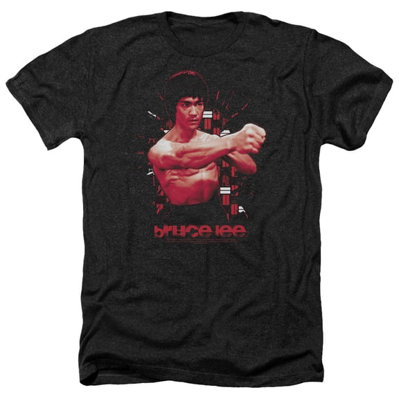 Bruce Lee - The Shattering Fist - Heather Short Sleeve Shirt - Large