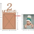 thumbnail image 6 of First Birthday Party Banner,Baby Photo Banner from Newborn to 12 Month,Boys and Girls 1st Birthday Celebration with Frame,Monthly Milestones Magic for First Birthday Photo Garland, 6 of 12