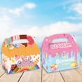 thumbnail image 5 of 24 Pack Party Favor Boxes, Icecream Gift Treat Bags, Gable Boxes for Kids Birthday Decorations Supplies Favors,Dessert Candy Goodies Bulk Colorful Box, 5 of 8