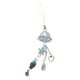 thumbnail image 2 of Llavero Colgante con Campanilla de Viento y Forma de Estrella de Mar Liuli | Colgante de Plástico Azul | 14,8 X 3 Cm | Tema: Frescura Veraniega | Uso Multifuncional | Cuentas Esmaltadas Resistentes A, 2 of 6