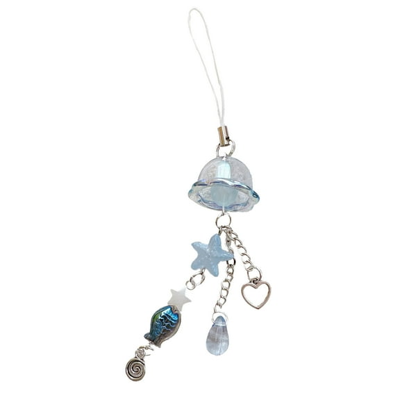 CofeeMO Cute Phone Charms Cell Phone Charms Strap Accessories with Star Heart for Bag Keychain Camera Decor