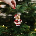 thumbnail image 6 of EazyTech Festive Christmas Tree Ornament Cute Animals Pendant Shatterproof Hanging Decoration for Window Home Holiday Party Ambiance Enhancer Gift, 6 of 6