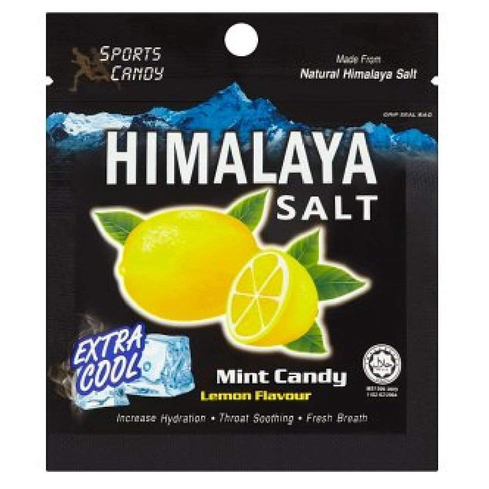 Big Foot Natural Himalaya Salt Mint Candy - Lemon Flavour ( 24 Pcs )