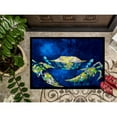thumbnail image 3 of Carolines Treasures MW1101JMAT Crab Tealy Door Mat Indoor Rug or Outdoor Welcome Mat 24x36 Doormat 24H X 36W multicolor, 3 of 4