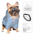 thumbnail image 4 of Uemuo French Bulldog Head for Winter Dog Hoodie Sweatshirts with Pockets Warm Dog Clothes for Small Dogs Chihuahua-Medium, 4 of 8