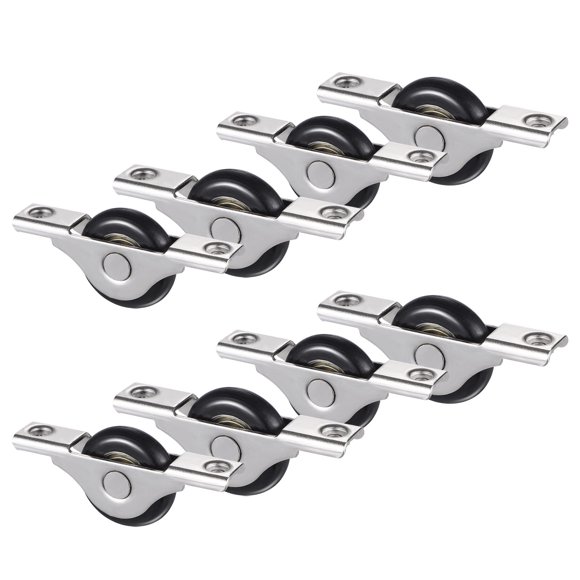 PENIKOKO 8Ud De Nylon Con Rodamiento Para Puertas Y Correderas Con Instalación Fácil