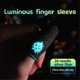 thumbnail image 5 of Sensitive Gaming Finger Sleeve Ultra-thin Touch Screen Finger Cots For Gamer Gaming Fingertip Gloves Luminous Accessories New, 5 of 9