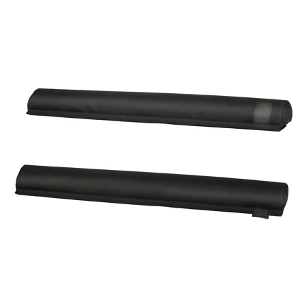 28" Universal Soft Roof Rack Pads for Cars - Heavy-Duty 88LBS Capacity Luggage & Kayak Carrier with 2 Tie Down Straps & Velcro