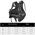 thumbnail image 3 of Generic Adjustable Buoyancy Scuba Diving Vest with Nylon Material, Size S for Deep Sea Exploration Gear, 3 of 6
