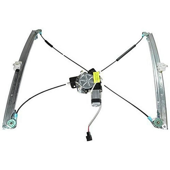 TRQ Power Window Regulator w/ Motor Driver Side Left LH for Chrysler Dodge WRA51237 Fits select: 2001-2003 DODGE GRAND CARAVAN, 2001-2003 CHRYSLER TOWN & COUNTRY