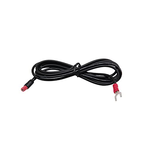 Huarntwo - Cable de tierra enchufable de repuesto para tocadiscos Technics Black SL-BD10, BD20, BD22, BD35.
