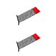thumbnail image 4 of Greeniant Cubierta de silla de natación Anillo de piscina portátil Red de cama Red de hamaca brillante Red de nylon impermeable Sillas de Rojo 2piezas, 4 of 6