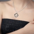 thumbnail image 4 of Miercoles Addams Miércoles Addams Necklace Women's Wednesday Colorful Spider Net Pendant Bead Chain Necklace, 4 of 5