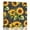Black, variant on Canvas Print Wall Art Oil Paintings Watercolor Sunflower Green Leaf Picture Prints Artwork for Living Room Kitchen Bathroom Bedroom,Stretched and Framed Ready to Hang,Farm Brown Wooden Board