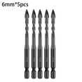 thumbnail image 1 of 5 Pcs Perceuse Excentrique à Quatre Flux pour Carrelage en Verre, 1 of 9