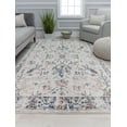 thumbnail image 2 of Cora CL20A Winter Wheat Transitional Vintage Ivory Area Rug, 5'3" x 7'0", 2 of 9