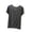 Dark Gray, variant on Sleep Tops for Women Cute Print Soft Crew Neck Pajama Tops Casual Comfy Short Sleeve Lounge T-Shirt