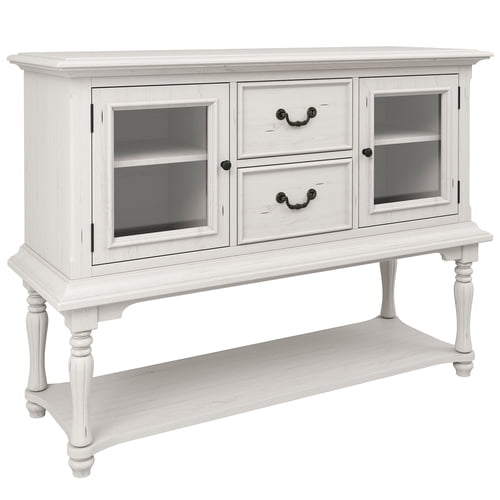 Details about   Beige Wood Clear Glass Console Cabinet with 2 Doors a Shelf and Lattice Inserts 