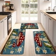 thumbnail image 2 of Non-Slip Frog Mushroom Bath Mat, Soft Polyester Flannel for Bathroom Living Room Bedroom Decor, Christmas Gift, 2 of 14