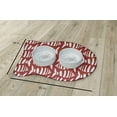 thumbnail image 2 of Simply Daisy Swimming School Fish Shape Pet Feeding Mat for Cats, 2 of 3