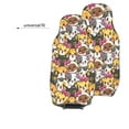 thumbnail image 6 of Fotbe Cute Cat Pattern Automotive Seat Covers for Cars Trucks and SUVs – Car Seat Covers for Front Seats,Protective Seat Covers,Vehicle Seat Covers, Set of 2, 6 of 9