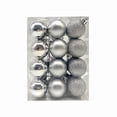 thumbnail image 4 of 24Pcs Christmas Balls Ornaments for Xmas Christmas Tree - Shatterproof Christmas Tree Decorations Large Hanging Ball for Holiday Wedding Party Decoration (Silvery, 3CM), 4 of 7