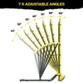 thumbnail image 5 of Portable 4x4.5FT Baseball & Softball Rebounder Net with 7 Adjustable Angles for Fly Balls, Grounders, and Line Drives – Includes Carry Bag, Ideal for All Players, 5 of 6