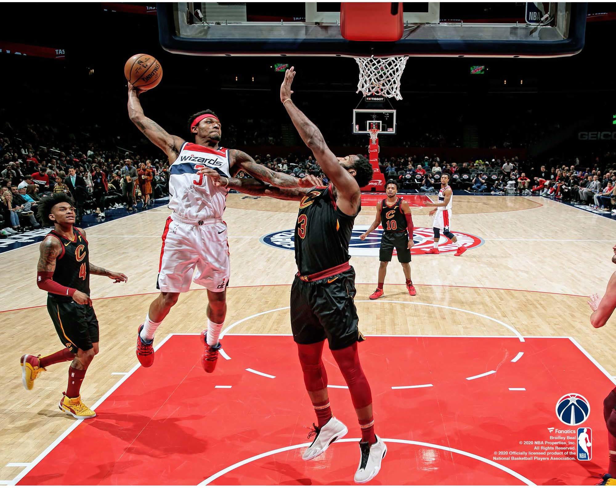 This original photograph captures Bradley Beal in action. 