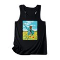 thumbnail image 2 of SMihono Hauts pour Femmes Débardeur pour Femmes Femme Impression Tournesol Col Rond Sans Manches Chemise Décontractée Tunique Débardeur Blouse Débardeurs pour Femmes Hauts d'Été pour Femmes, 2 of 4