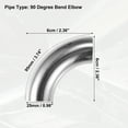 thumbnail image 3 of 4 Uds 90 Grado Curva Escape Tubo Mandril Curva Codo 1", 3 of 7