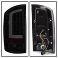 thumbnail image 3 of NEW Blk Smoek 2002-2006 Dodge Ram 1500 03-06 2500 3500 LED Bar Tail Lights Lamps, 3 of 7