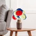 thumbnail image 5 of 12 Pcs 4th of July Artificial Hydrangea Flowers, Red White Blue Decorations, Memorial Day Patriotic Flowers for Anniversary Vase, Porch, Patio, Yard, Table, 4th of July Decorations, Red White Blue, 5 of 8
