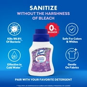 Lysol® Laundry Sanitizer Additive, Eliminates Odor Causing Bacteria, Lavender Fusion, 21 oz