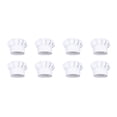 thumbnail image 4 of Minnieouse 4Pcs Kids White Chef Hats Elastic Costume Funny BBQ Kindergarten Hat Children Caps Household Cooking Cake Professional Toy 2piezas, 4 of 6