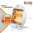 thumbnail image 3 of Adir Premium - Calentador Eléctrico 2 Niveles 800w 4814, 3 of 5