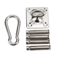 thumbnail image 2 of Rotate Hook, Stable Heavy Duty 360 Rotatable Stainless Steel High Hardness Hammock Hanger   for Yoga, 2 of 8