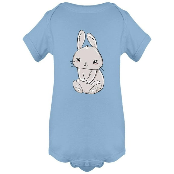 Cute Bunny Resting Bodysuit Infant -Image by Shutterstock, 6 Months