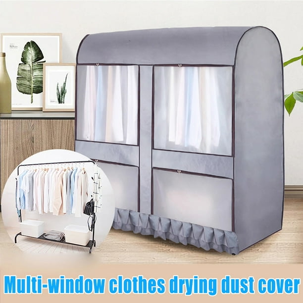 dust cover for clothes rack