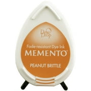 Memento Dew Drop Dye Ink Pad-Peanut Brittle