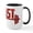 White/Black Inside, variant on CafePress - Beast Red Large Mug - 15 oz Ceramic Large White Novelty Mug