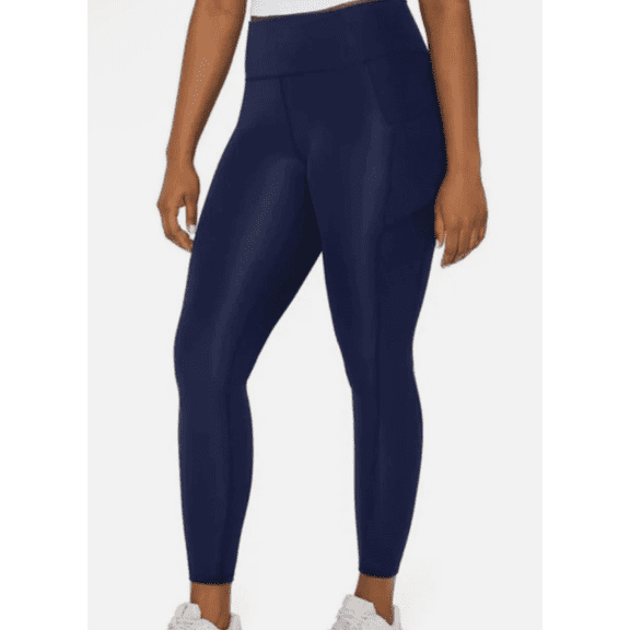 Fabletics Women's Oasis Pureluxe Leggings with Pockets Navy XXL