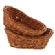 thumbnail image 2 of 2pcs cestas de plástico imitación rattan cestas tejidas de cocina Cestas de almacenamiento de cocina, 2 of 4