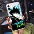 thumbnail image 4 of Funda de teléfono de TPU suave para IPhone, 13, 12, 11, 14 Pro Max, 15 Pro Max, XR, X, XS, Anime japonés, Jujutsu, Kaisen, Satoru, Gojo, Yuta, 4 of 5