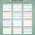 thumbnail image 2 of Clever Fox Habit Tracker Calendar, 2 of 6