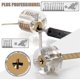 thumbnail image 3 of Lock Picking Kit, 25-piece Lock Picking Kit, Practice Tools With 3 Clear Locks_a Ll, 3 of 3
