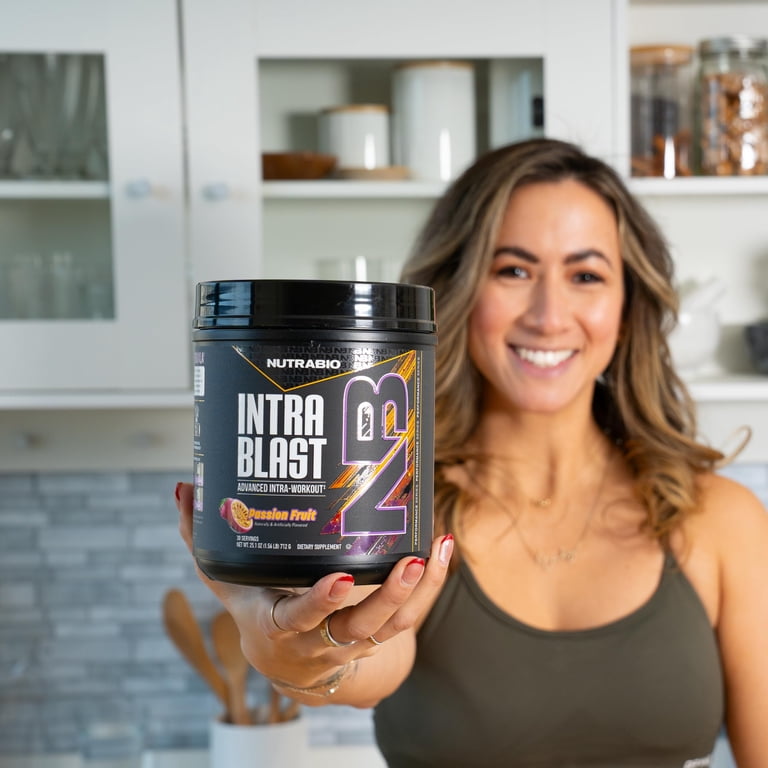 NutraBio Intra Blast BCAA EAA Electrolyte and Hydration Powder