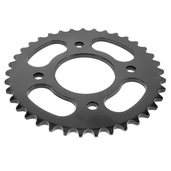 Raindrops Rear Sprocket Metal Black 1Pack For Atv Quad Go Kart