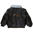 thumbnail image 2 of Up and Away RCAF Canadian Bomber Jacket Brown 12 Months, 2 of 3